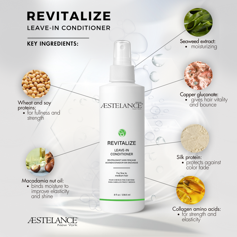 Aestelance Revitalize Leave-In Conditioner Spray 8 oz