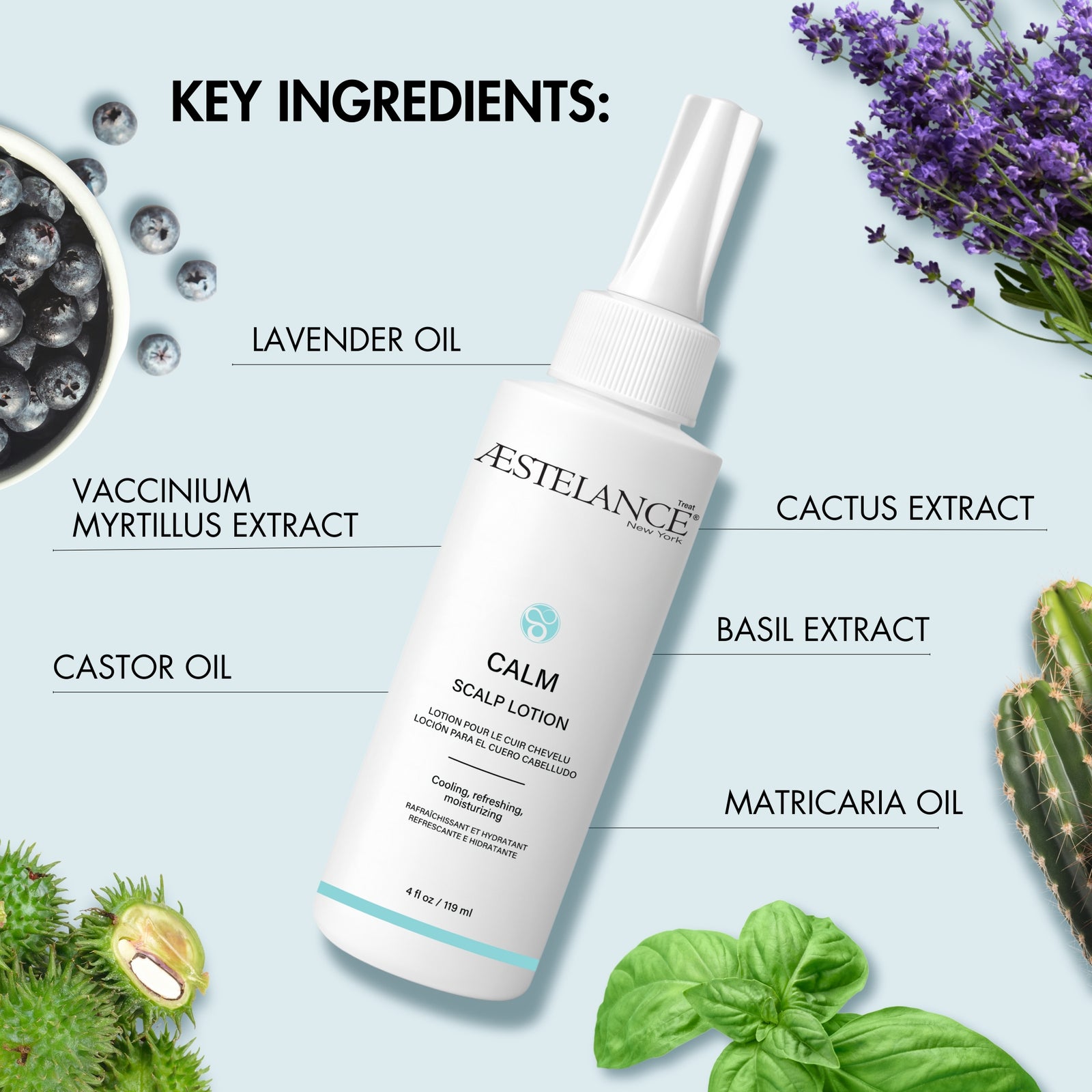 Aestelance Calm Scalp Lotion 4 oz | Healthy Hair, Healthy Scalp
