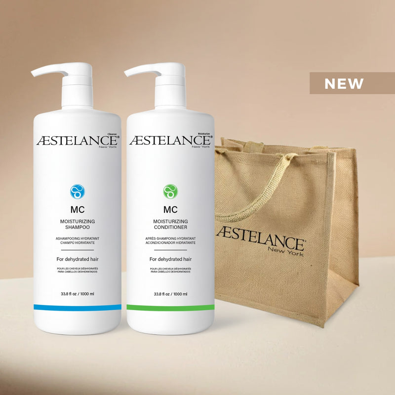 Aestelance MC Moisturizing Shampoo & Conditioner Duo Liter Set 33.8 oz